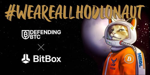 Unterstützung für Hodlonaut bei der Verteidigung von Bitcoin
