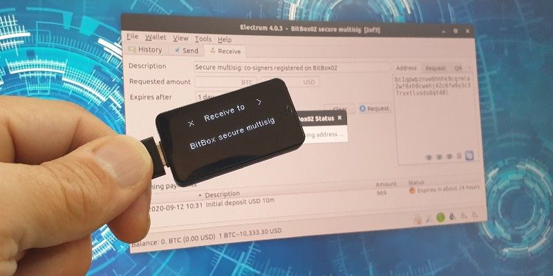 Portefeuille multisignature BitBox02