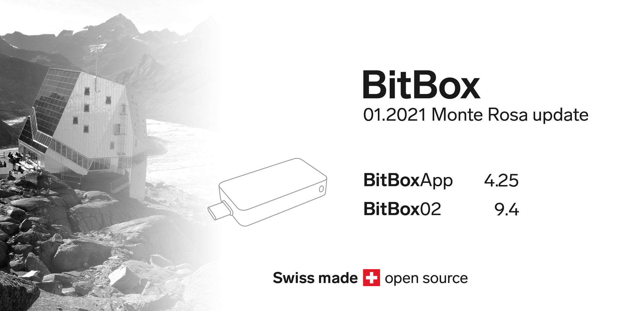 Mise à jour Monte Rosa de BitBox 01.2021
