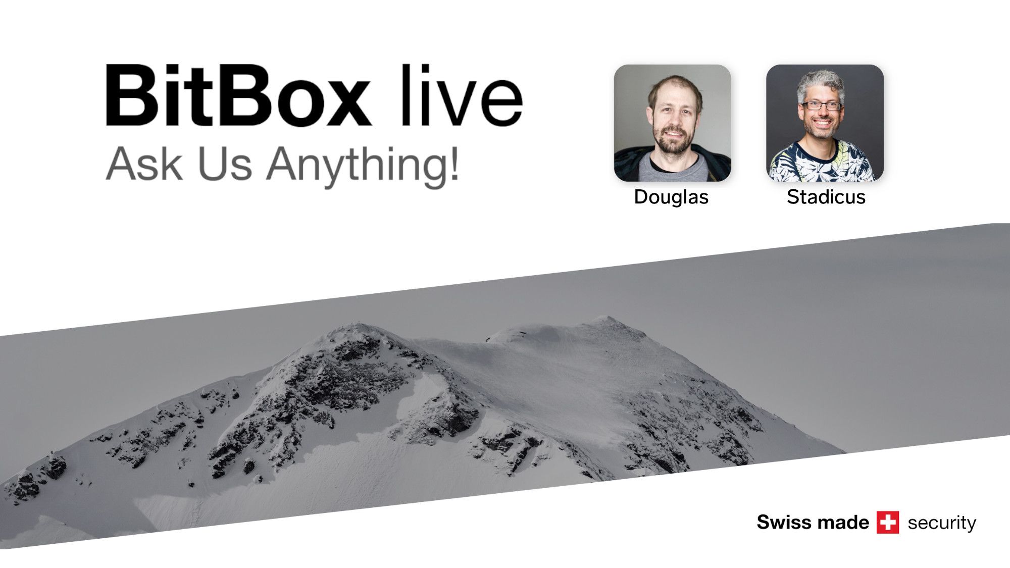 Live AMA#1: Keeping Bitcoin and crypto secure