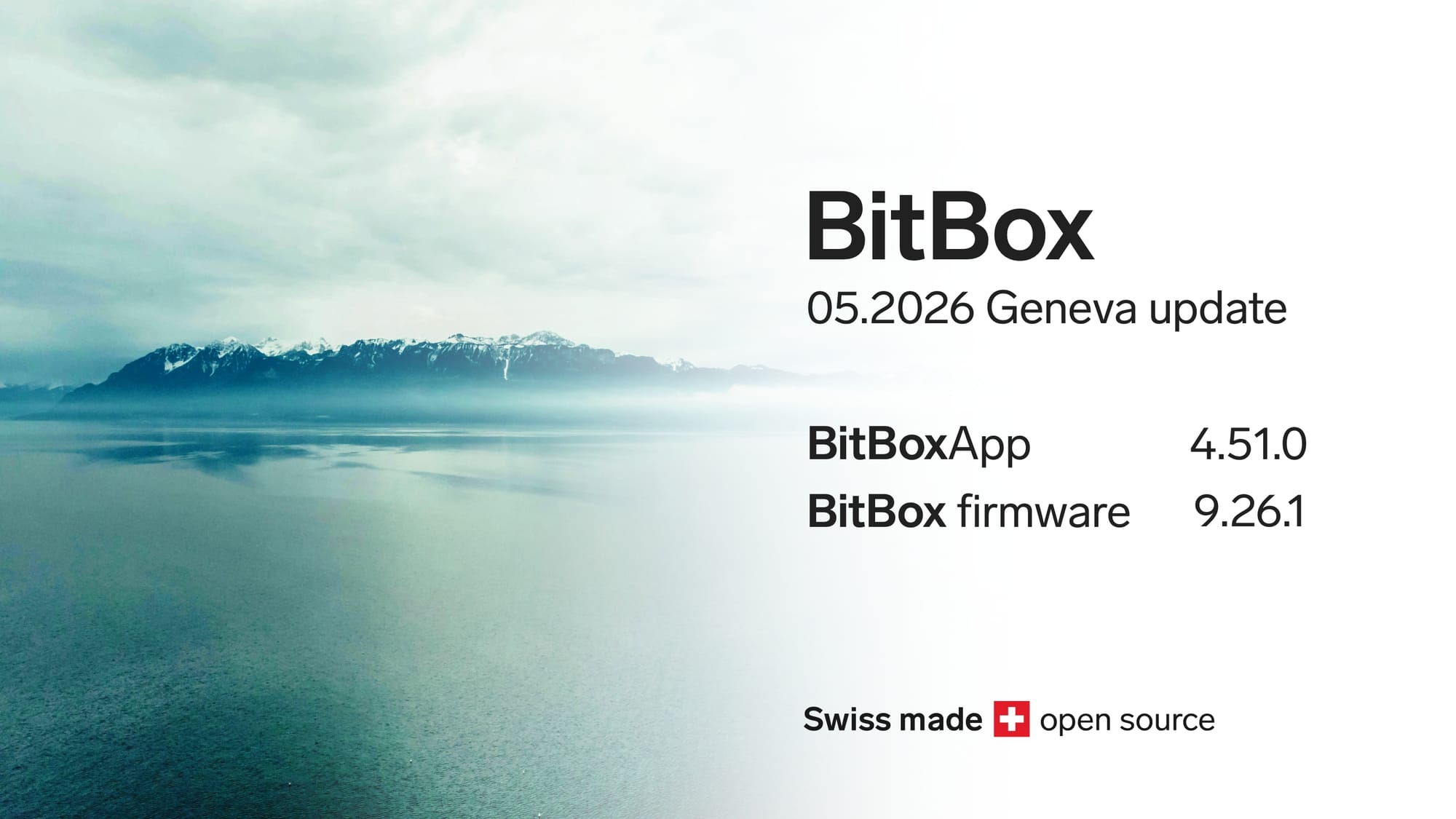 BitBox 05.2026 : mise à jour Geneva