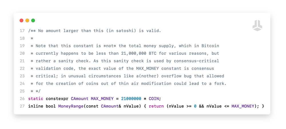 How the 21 Million Bitcoin limit is actually enforced