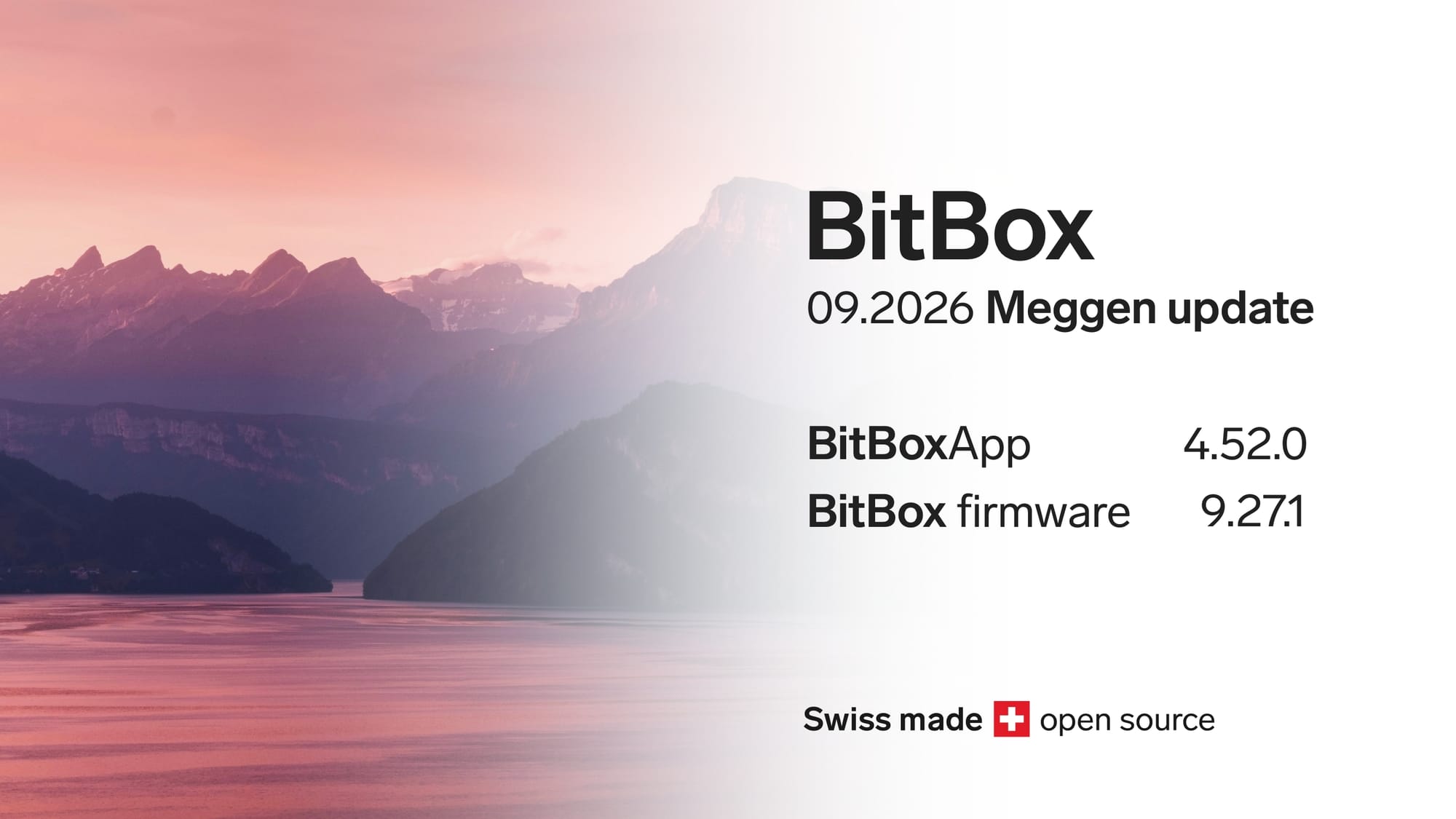 BitBox 09.2026 Meggen update