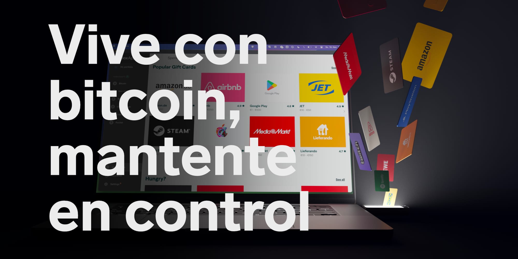 Gasta Bitcoin con tu BitBox02: BitBox se asocia con Bitrefill
